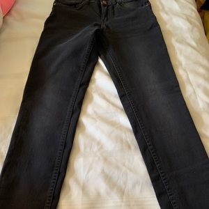 Women’s Noisy May charcoal grey stretch jeans small